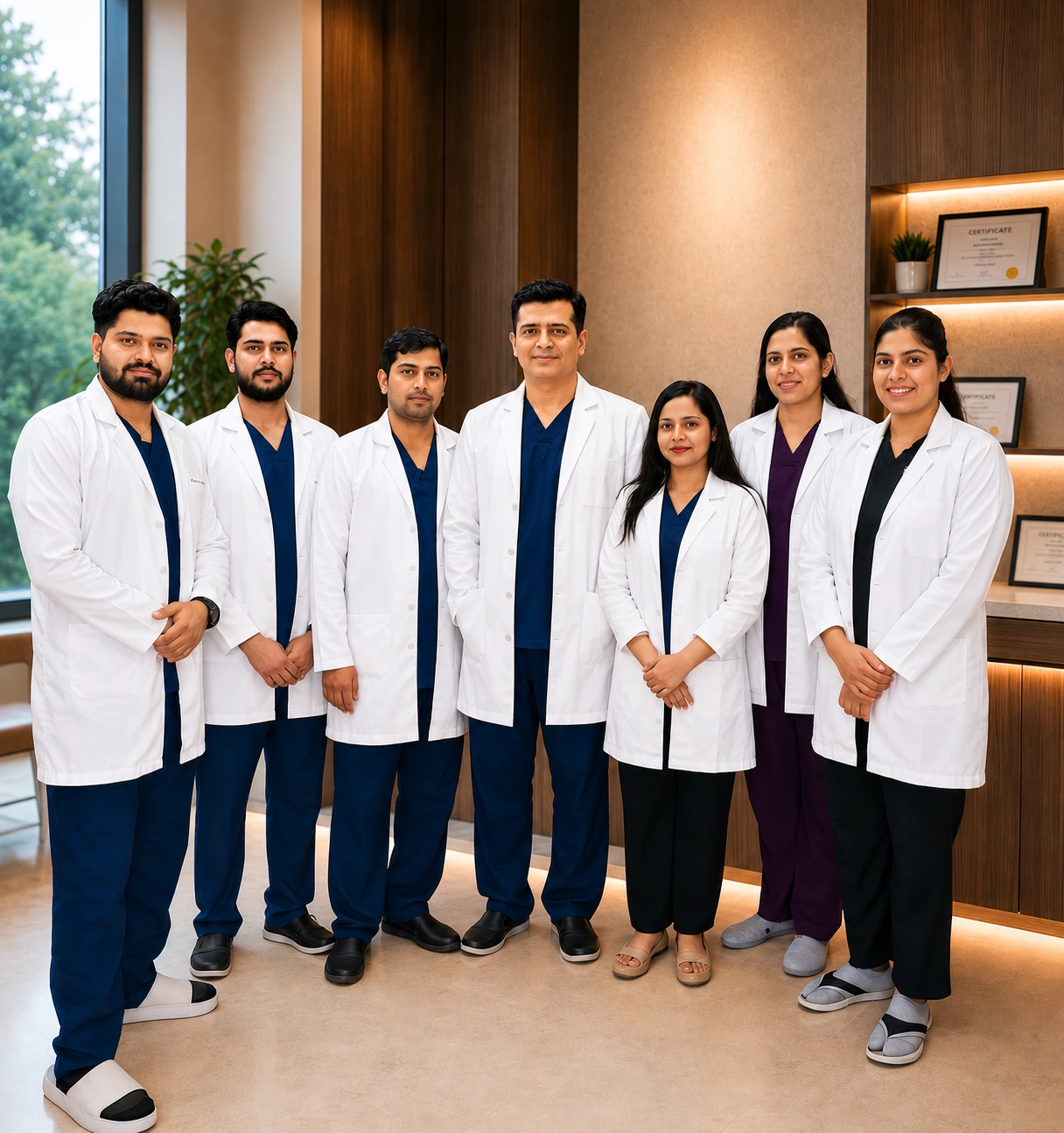 Experienced Dental Team and Staff at Dr. Saraswat Dental Hospital in Jaipur